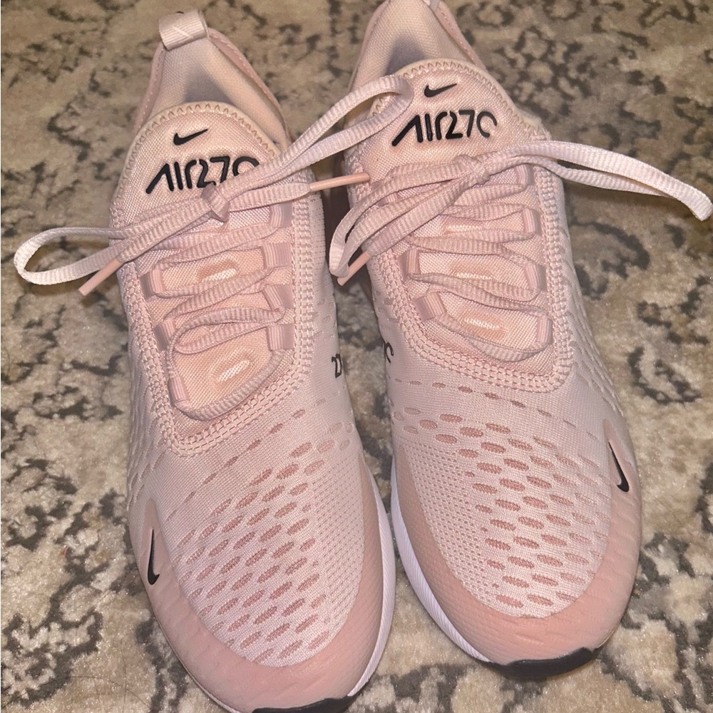 Nike Pink Air Max 270 Sneakers with Air Cushioning